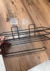 Ç. Çok Amaçlı Askı Metal  Havluluk Baharatlık Siyah