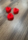Kalp Şeklinde Led Mum Tealight