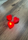 Kalp Şeklinde Led Mum Tealight
