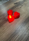 Kalp Şeklinde Led Mum Tealight