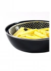 L. Emaye Wok Kızartma Tava Kızartma Tel Hediyeli 28 Cm