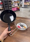 L. Emaye Wok Kızartma Tava Kızartma Tel Hediyeli 28 Cm