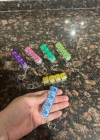 Işıklı 4Lü Klavye Anahtarlık Renkli