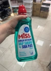 Miss Çamaşır Deterjanı Arap Sabunu Soda Plus Mavi Güç 1.500ml