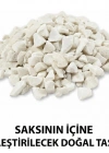A. Yapay Sarkıt Okaliptüs Çiçek 50cm Uzunluk Saksı 9cm Taşlı