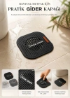 CT. Süzgeçli Lavabo Gider Koruyucu Mat Gri 11.5 x 11.5 cm
