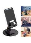 CT. Katlanabilir Telefon Tutucu Stand Yuvarlak Tabanlı