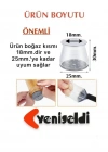 CT. 4lü Keçeli Şeffaf Silikon Sandalye Ayak Koruyucu Seti