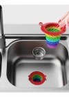 CT. Renkli 6 Kademeli Lavabo Süzgeci