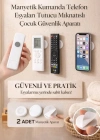 CT. Mıknatıslı Çok Amaçlı Kumanda Telefon Tutucu 2 Adet