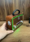 Everton Radyo Güneş Panelli Işıklı Nostaljik Radio RT-717