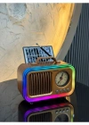 Everton Radyo Saatli Led Işıklı Güneş Panelli Nostaljik Radio RT-711