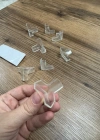 CT. 8li Set Silikon Şeffaf Masa Kenarı Koruma Aparatı