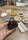 Km Group Mini Yarım Çanta Model Şekerlik Lokumluk 6 cm