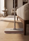 MİSS CLEAN ( 8 Adet Yedek Bezli ) 32 Cm Büyük Boy Tüm Bezlere Uyumlu Click Mop Kendinden Sıkıştırmalı Paspas