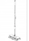 MİSS CLEAN ( 8 Adet Yedek Bezli ) 32 Cm Büyük Boy Tüm Bezlere Uyumlu Click Mop Kendinden Sıkıştırmalı Paspas