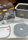 Missclean ( 1 Yedek Bez Hediyeli )Temiz Su ile Kirli Suyu Ayıran Otomatik Temizlik Seti Profesyonel Mop Paspas