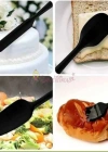 6lı Takım Yanmaz Yapışmaz Mutfak Pasta Slikon Yumurta Fırçası Kaşık Bıçak Spatula Seti
