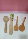 AHŞAP KAŞIK SETİ 4 PARÇA