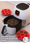 Airfryer Silikon Muffin Kek ( Cupcake ) Kalıbı