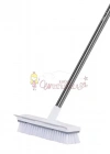 Çift Taraflı Yer Zemin Çekçekli Wc Cam Fayans Parke Duvar Temizleme Fırçası