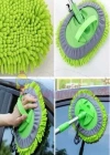 Çok Fonksiyonlu 2 In 1 Mikrofiber Araba Yıkama Fırçası Teleskopik Uzun Saplı Detay Fırçası Oto Mopu