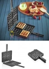Döküm Kare Waffle Tava 