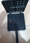 Döküm Kare Waffle Tava 