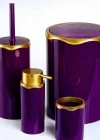 GOLD DETAY AKRİLİK BANYO SET