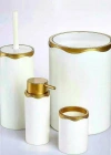 GOLD DETAY AKRİLİK BANYO SET