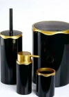 GOLD DETAY AKRİLİK BANYO SET