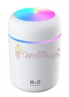 H2O Humidifier 300 ml Ulrasonik Hava Nemlendirici Buhar Makinesi ve Aroma Difüzörü