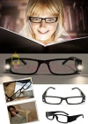 Karanlıkta Kitap Okumak Için Led Işıklı Pilli Kitap Okuma Gözlük