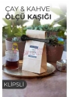 Klipsli Çay Kahve Ölçü Kaşığı