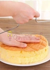 Pasta Kek Dilimleme Bölme Teli Kesme Aleti Aparatı