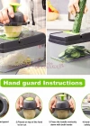 Pratik Çok Fonksiyonlu Sebze Doğrayıcı Dicer Dilimleyici Rende Kesici Vegetable Chopper