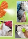 Şarjlı Soğuk Buharlı Kedi Köpek Fırçası Tarağı