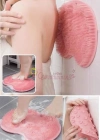 Silikon Fırçalı Banyo Masaj Matı ve Ayaklar için Topuk Masaj Paspası