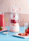 Taşınabilir Mini Hızlı Blender 420ml Meyve Sıkacağı Kupası Şarjlı