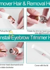 Tüy Kıl Alma Kaş Bıyık Unisex Yüz Bakım Epilasyon Aleti Çift Başlıklı