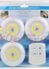 Uzaktan Kumandalı led ampul seti 3lü set yuvarlak