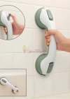 Vantuzlu Banyo Tutacağı Kayma Düşme Önleyici Kilitli Tutunma Barı