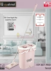 VIP AHMET YENİ PREMIUM ÇİZGİLİ TABLET MOP TEMİZLİK SETİ