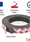 Yapışkanlı şerit mıknatıs magnet