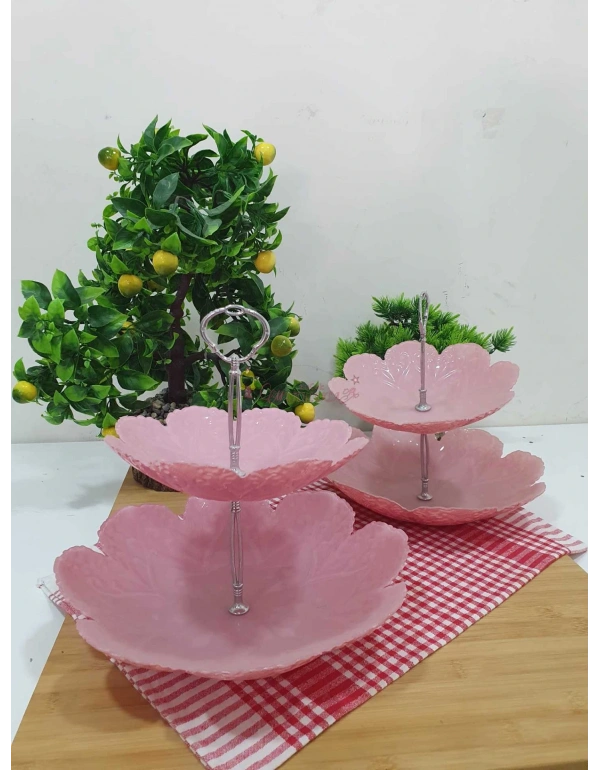 2 Katlı Şekerlik Cam