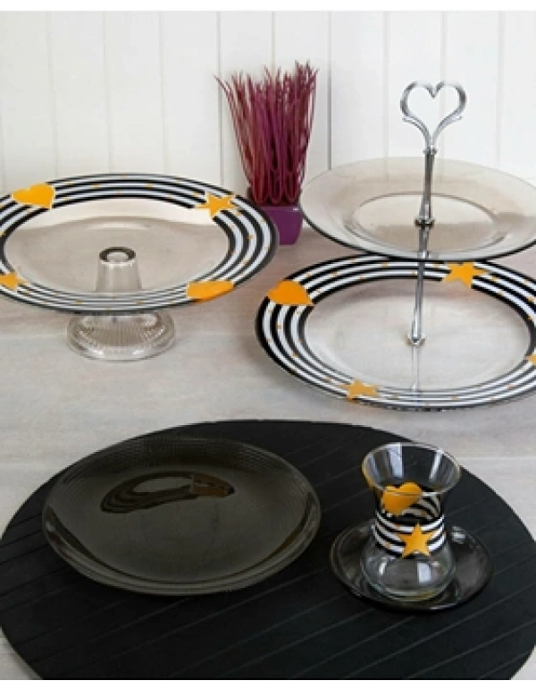 20 PARÇA CAM PASTA SETİ