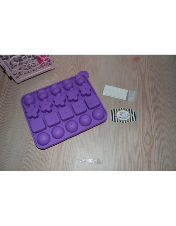 20Lİ SİLİKON POP CAKE KALIBI