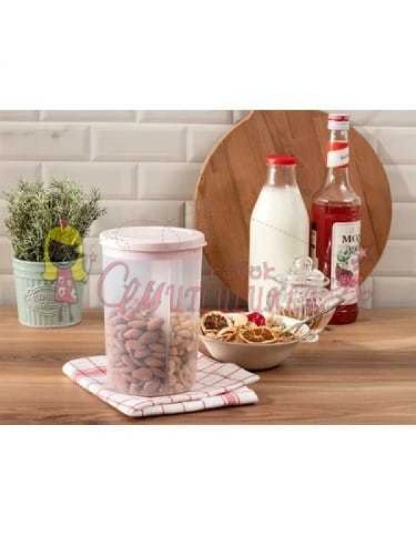 3 Bölmeli Kavanoz Gıda Erzak Saklama Kabı