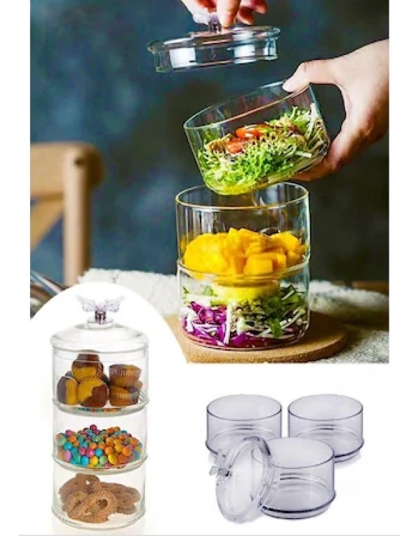 3 KATLI AKRILIK DRAJELIK