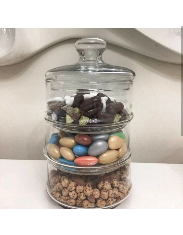 3 KATLI CAM SAKLAMA KABI ORTA BOY